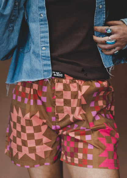 Patch Ya L8ter Shorts