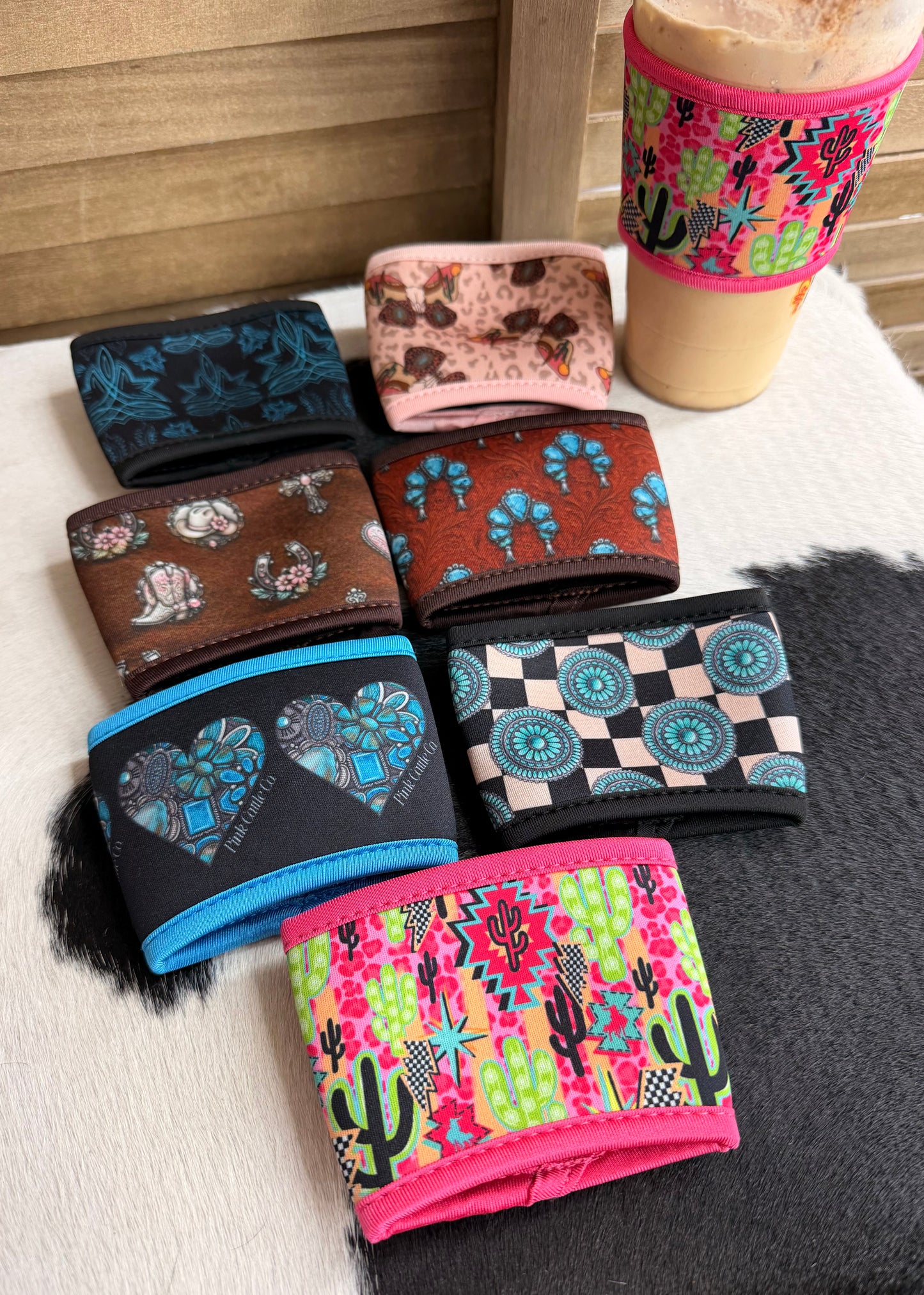Western Coffee Sleeve