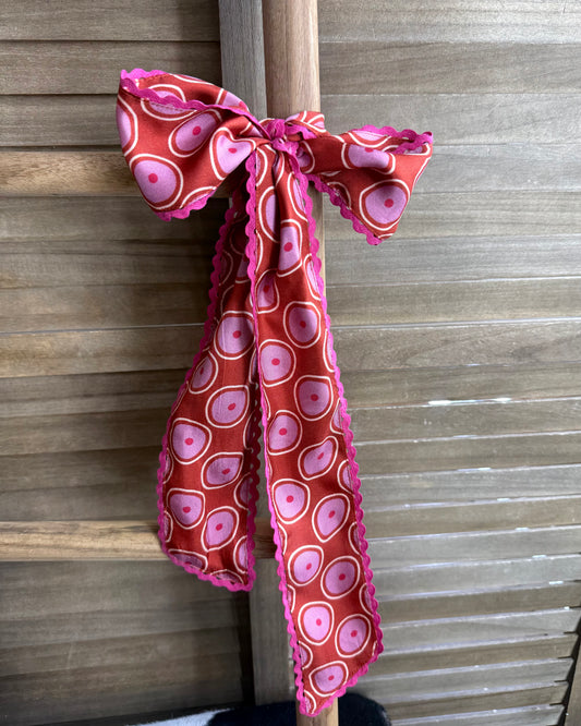 Pink Polka Dot Twilly