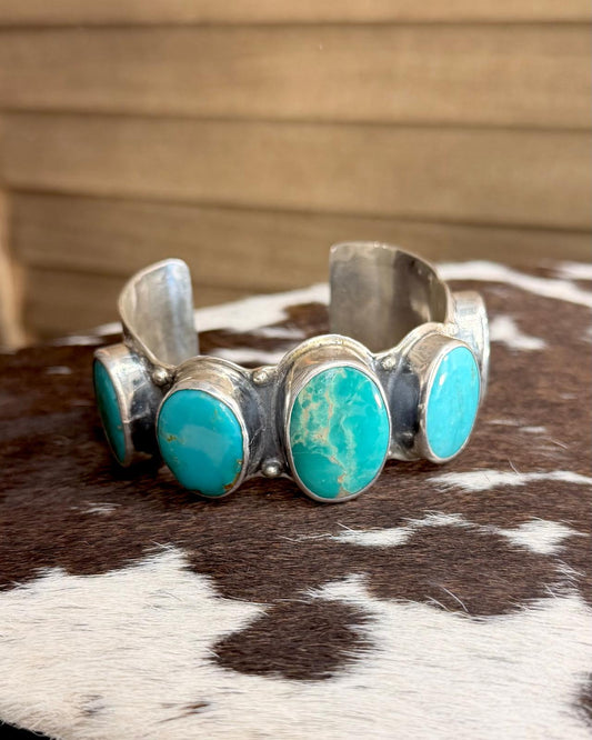 Federico Jimenez chunky 5 Stone Cuff *Native