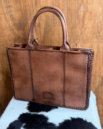 Studded Diamond Tote