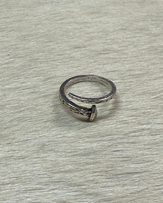 Sterling Nail Ring