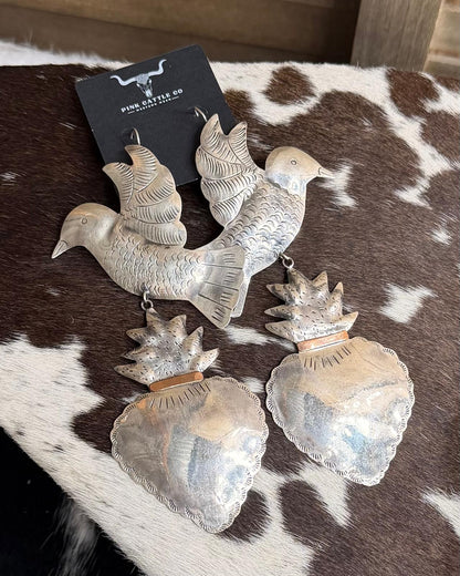 Federico Jimenez Bird Dangle Earrings *Native