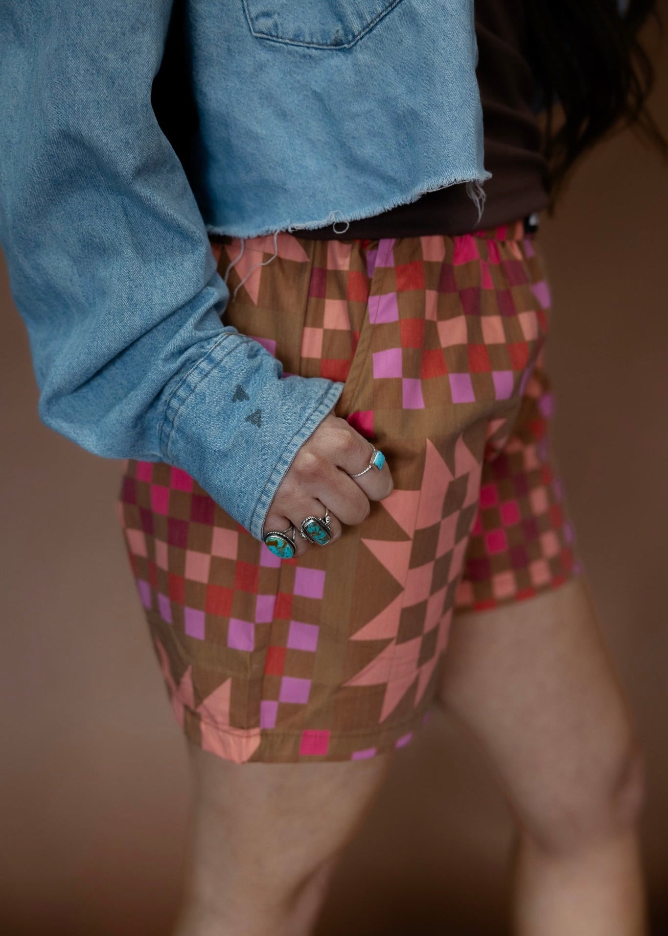 Patch Ya L8ter Shorts