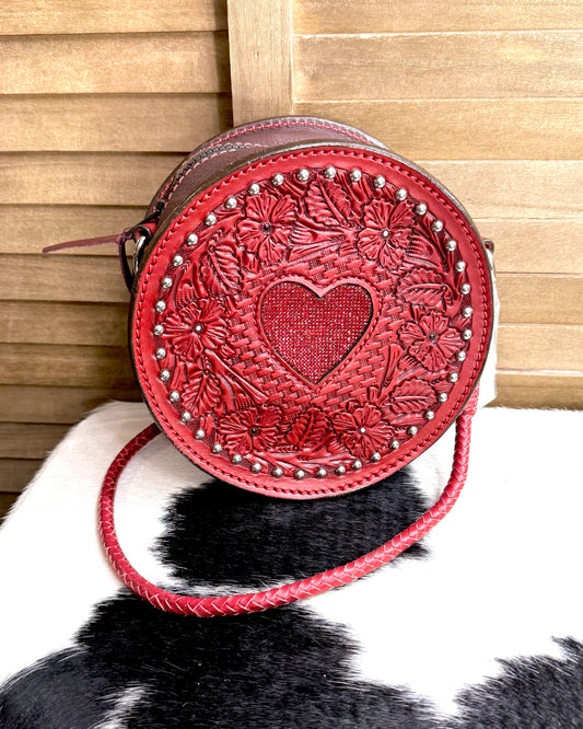 Alamo Saddlery Heart Purse