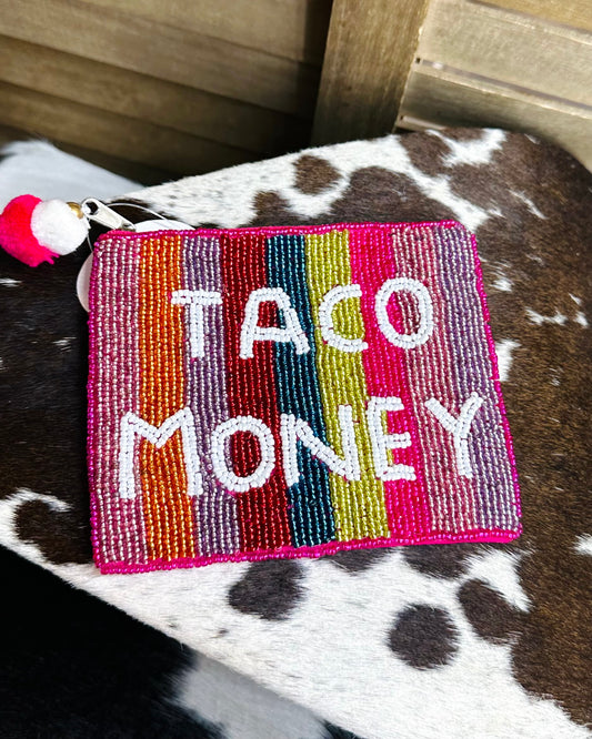 Taco Money Pouch