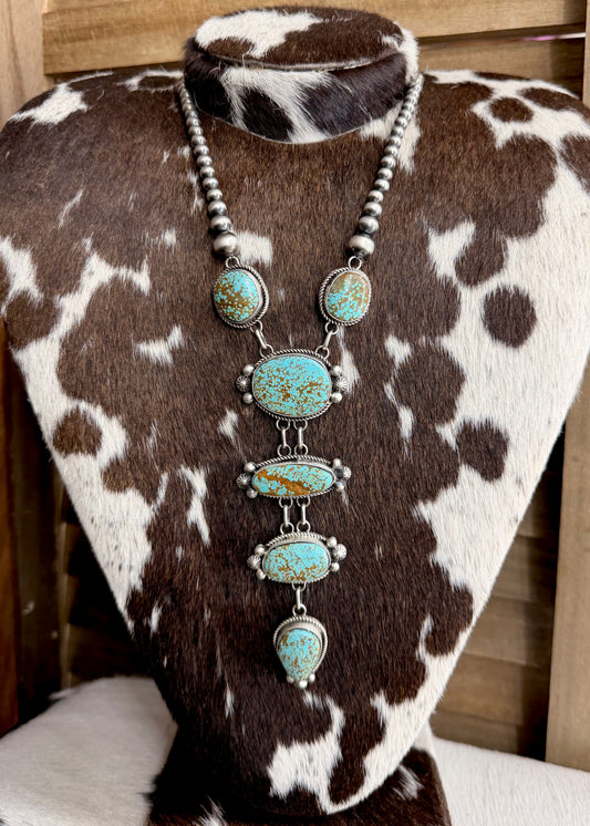 Mine #8 Pearl Lariat *Native