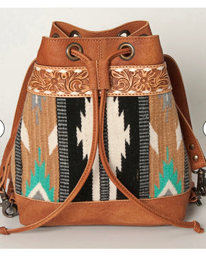 AD Saddle Blanket Bucket Bag