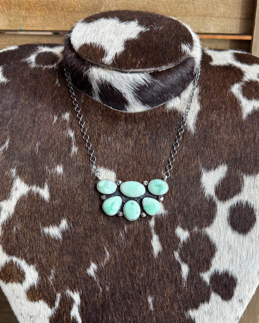 Paloma Half Cluster Necklace *Native