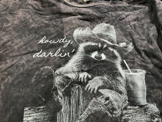 Howdy Darlin’ Raccoon Tee PRE-ORDER