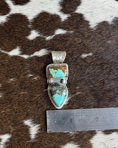 2 Stone Pendant *Native