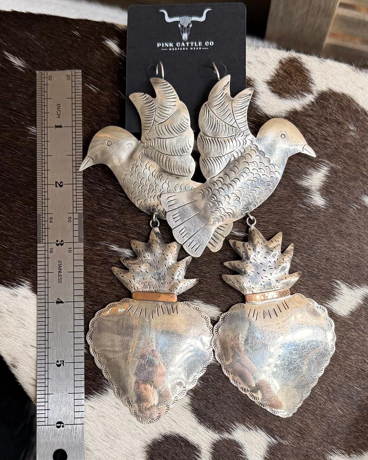 Federico Jimenez Bird Dangle Earrings *Native