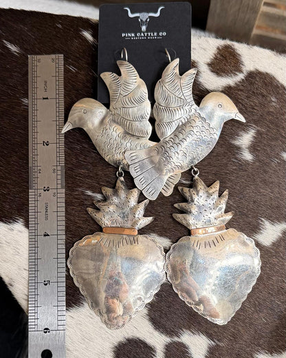 Federico Jimenez Bird Dangle Earrings *Native