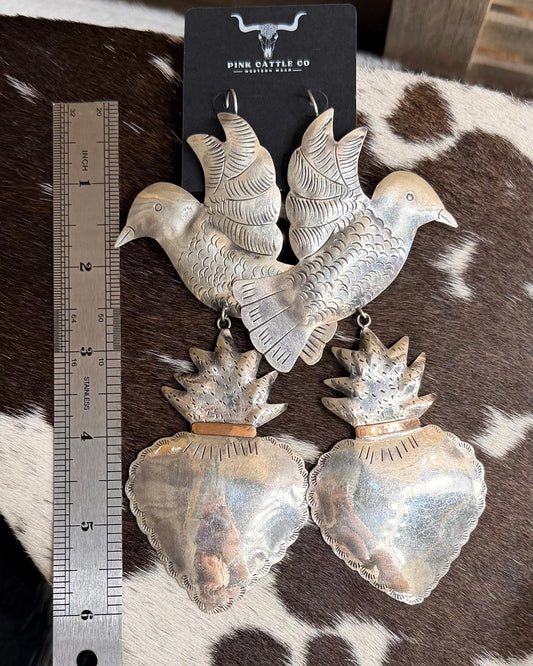 Federico Jimenez Bird Dangle Earrings *Native