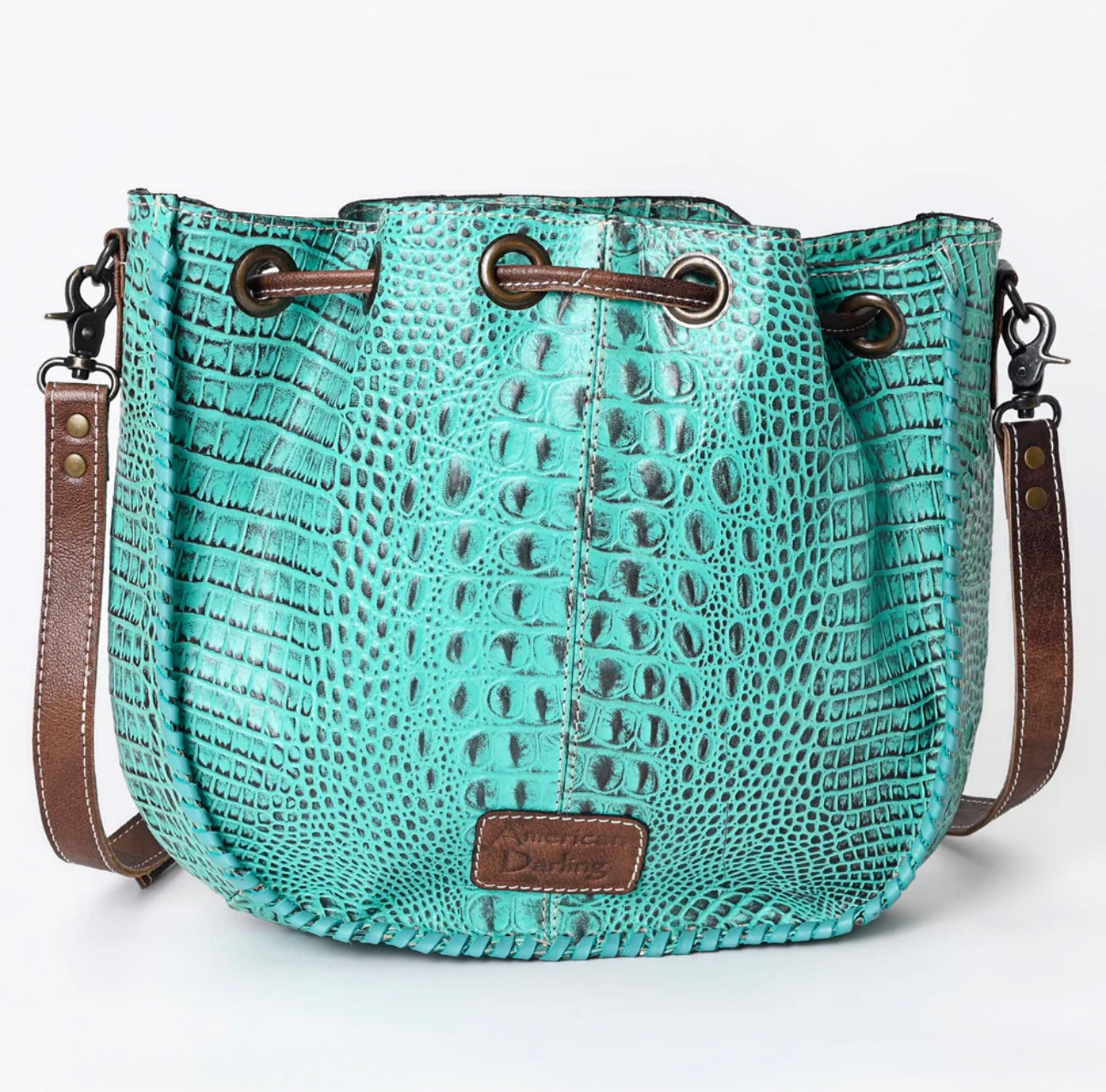 American Darling Croc Crossbody Bag