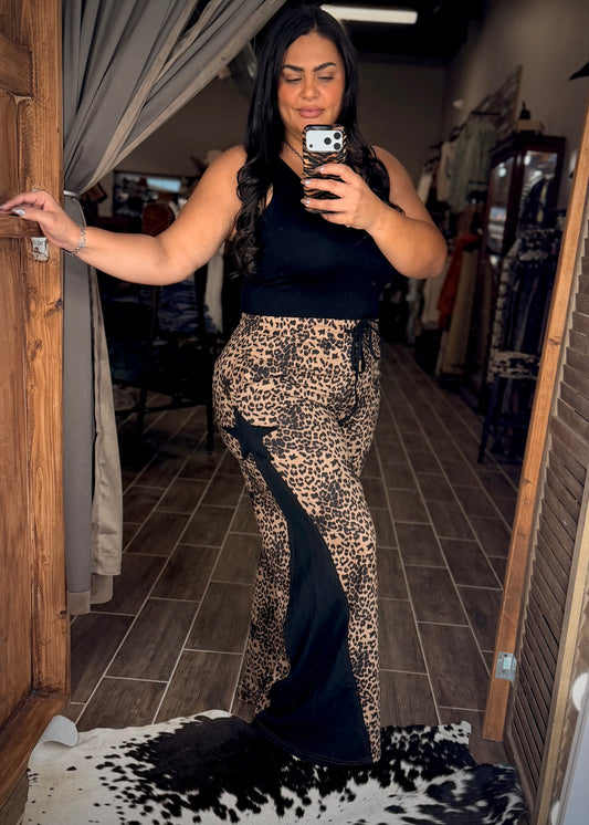 Leopard Star Pants