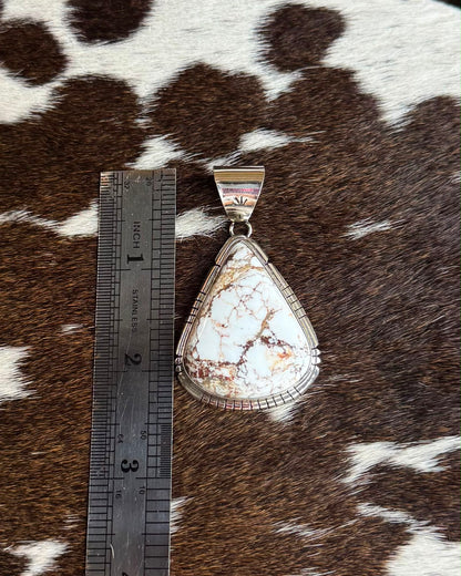 Wild Horse Teardrop Pendant *Native