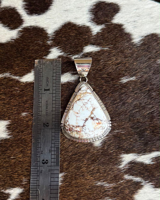 Wild Horse Teardrop Pendant *Native