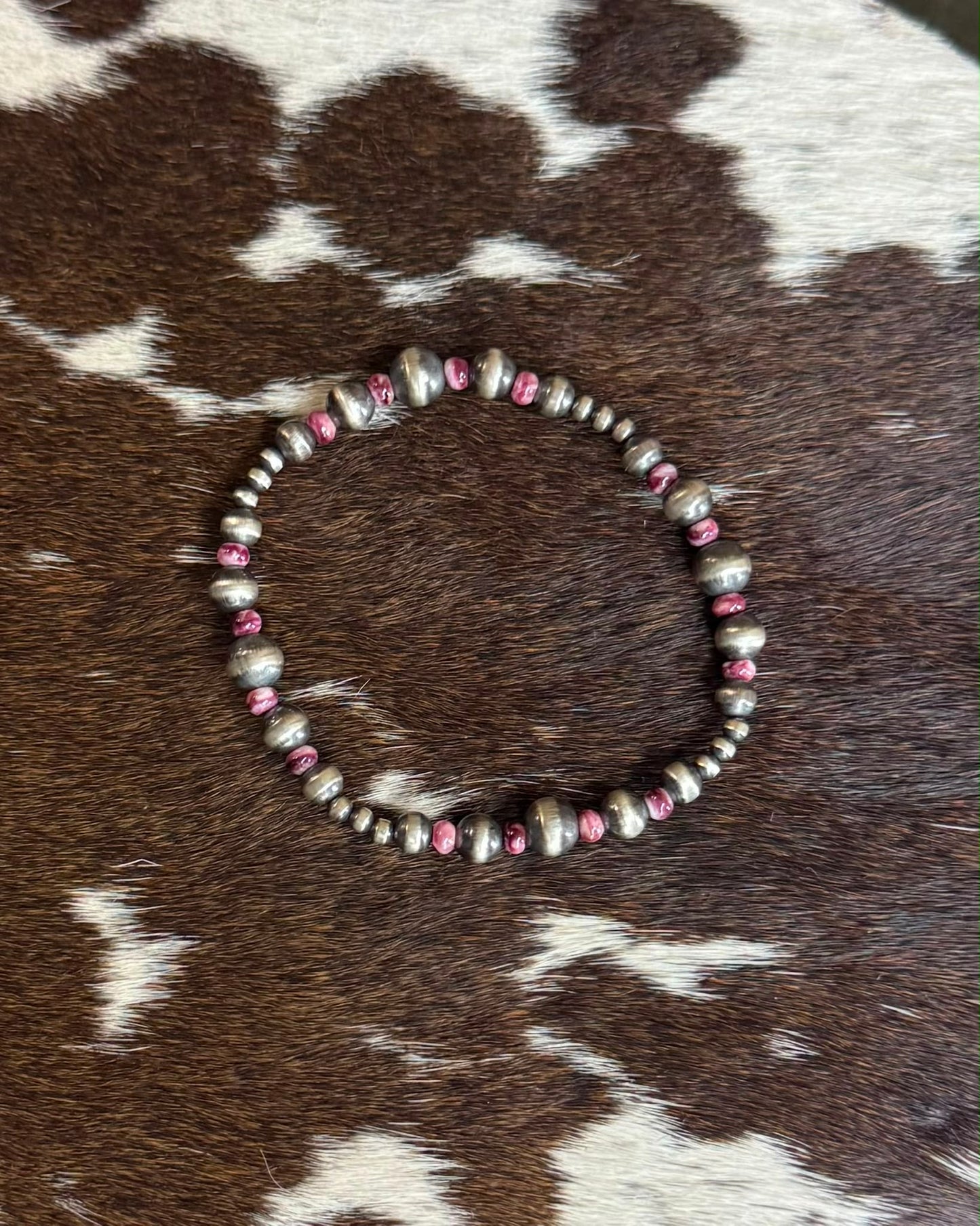 Purple Spiny Stretch Bracelet *Non Native
