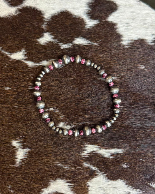 Purple Spiny Stretch Bracelet *Non Native