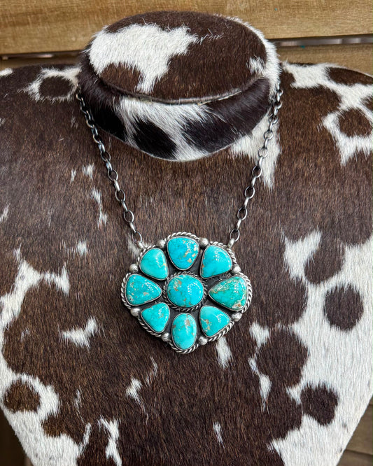 XL Fox Turquoise Cluster *Native