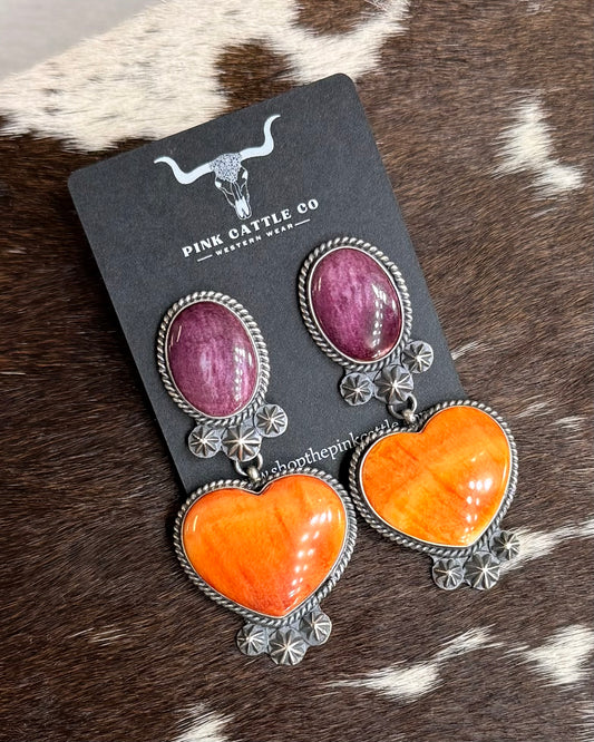 Spiny Heart Dangles *Native