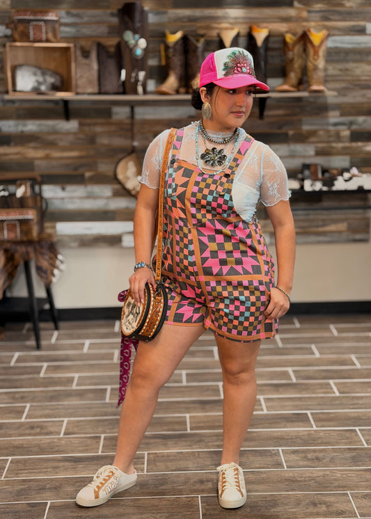 Ranch House Stitch Romper