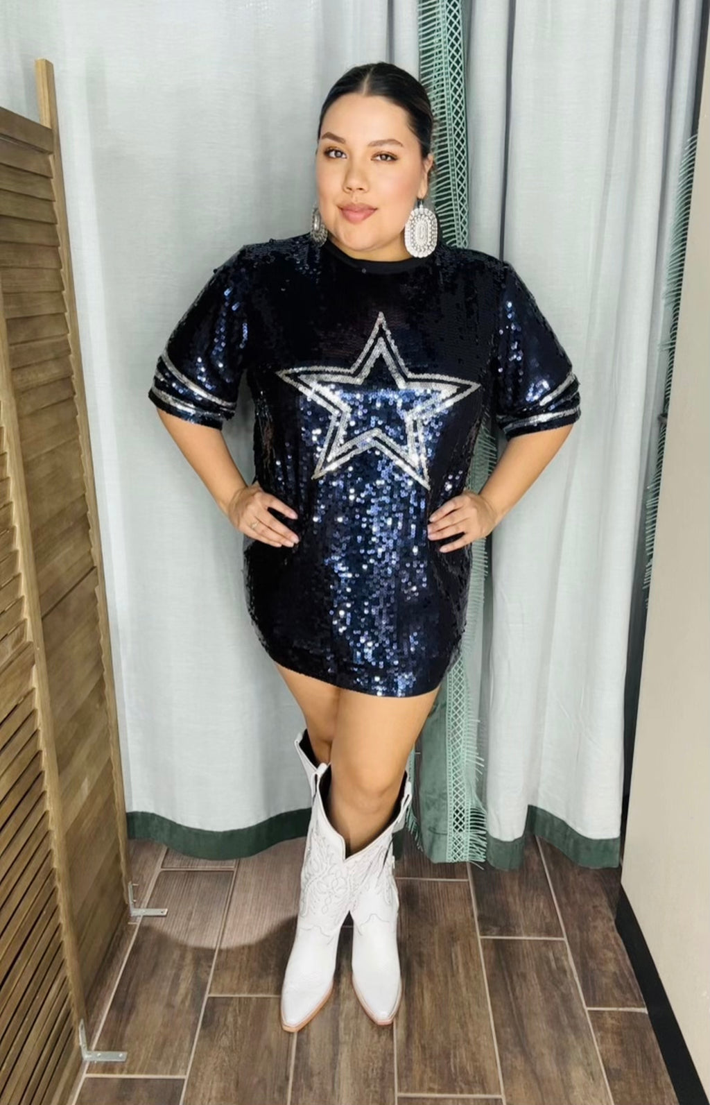 Dallas Cowboys Star Sequin Jerseys