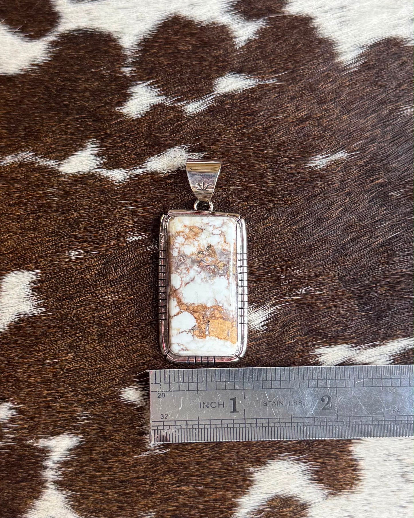 Wild Horse Rectangle Pendant *Native