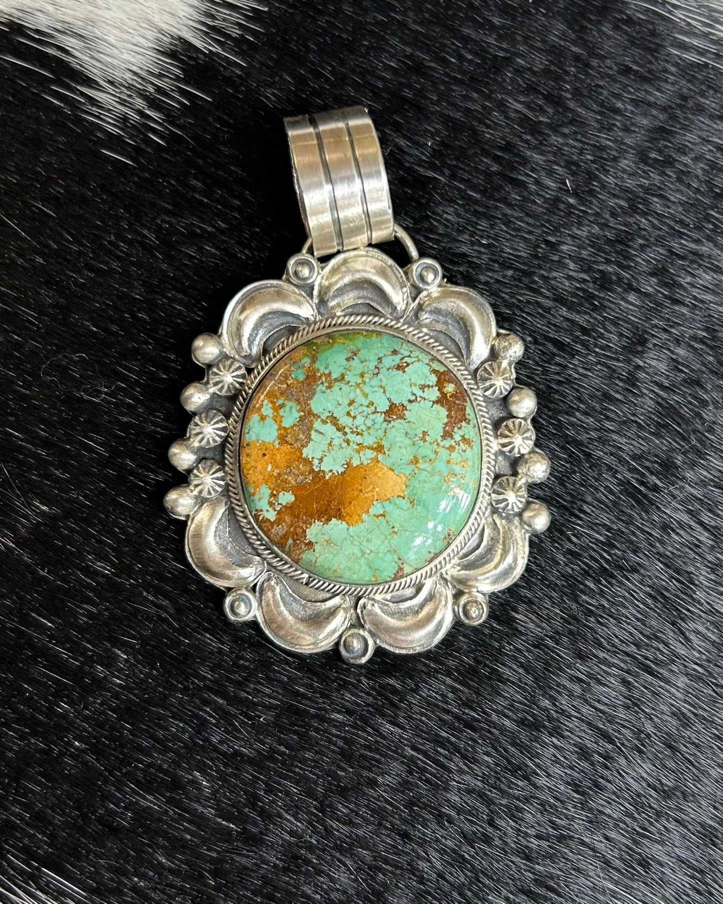 Royston Turquoise Pendant *Native