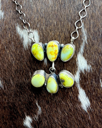 Palomino Double Dangle Chain Necklace *Native