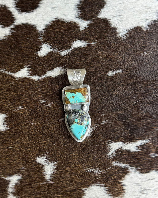 2 Stone Pendant *Native