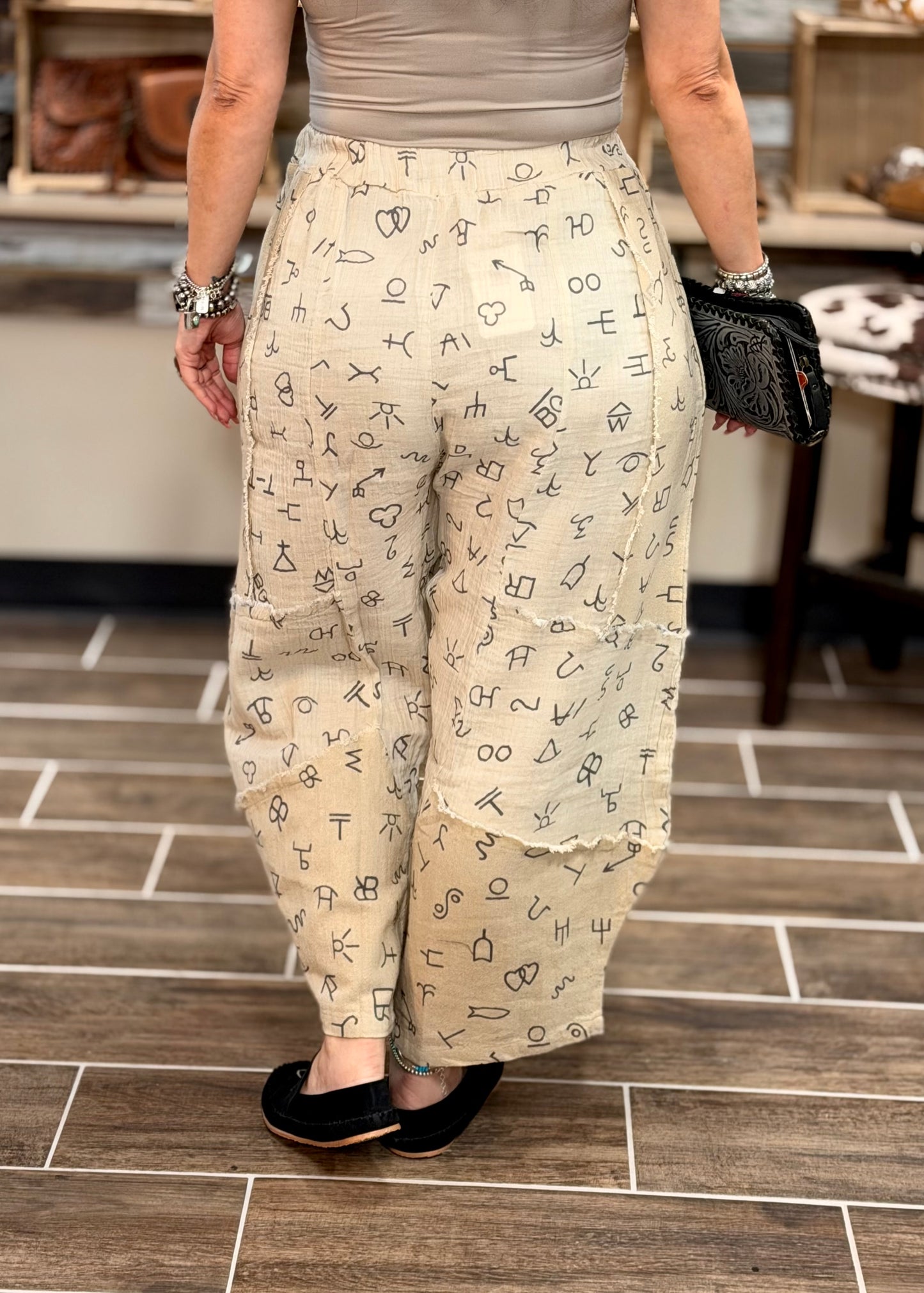 Branded Linen Pants
