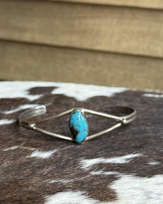 Kingman Single Stone Cuff *Native