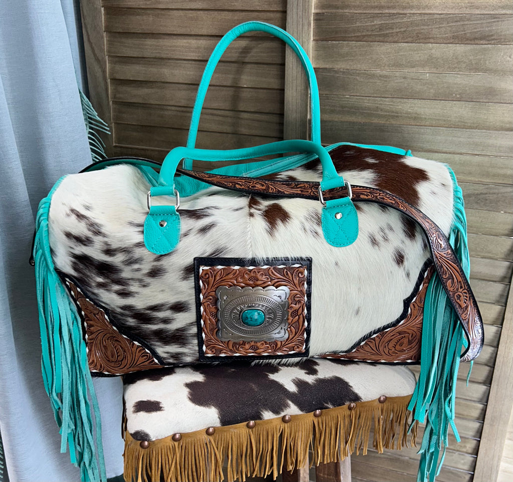 Ranch Getaway Weekender Bag *Turquoise