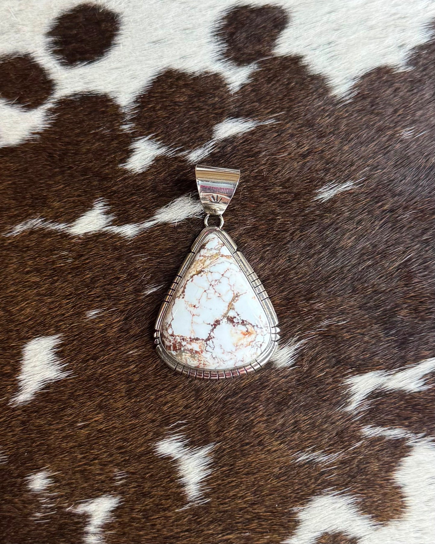 Wild Horse Teardrop Pendant *Native