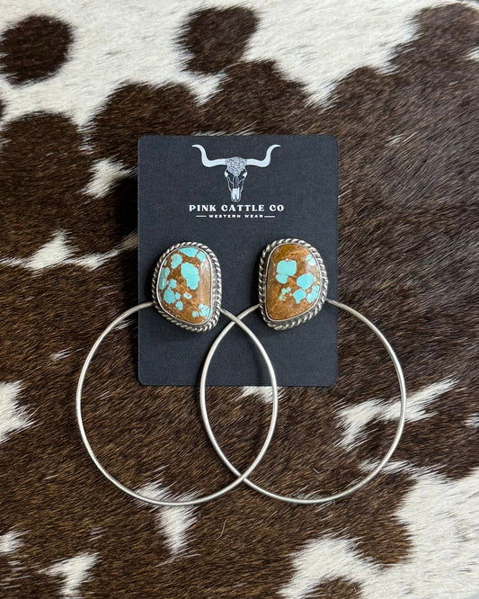 Elouise Kee #8 Stud Hoops *Native