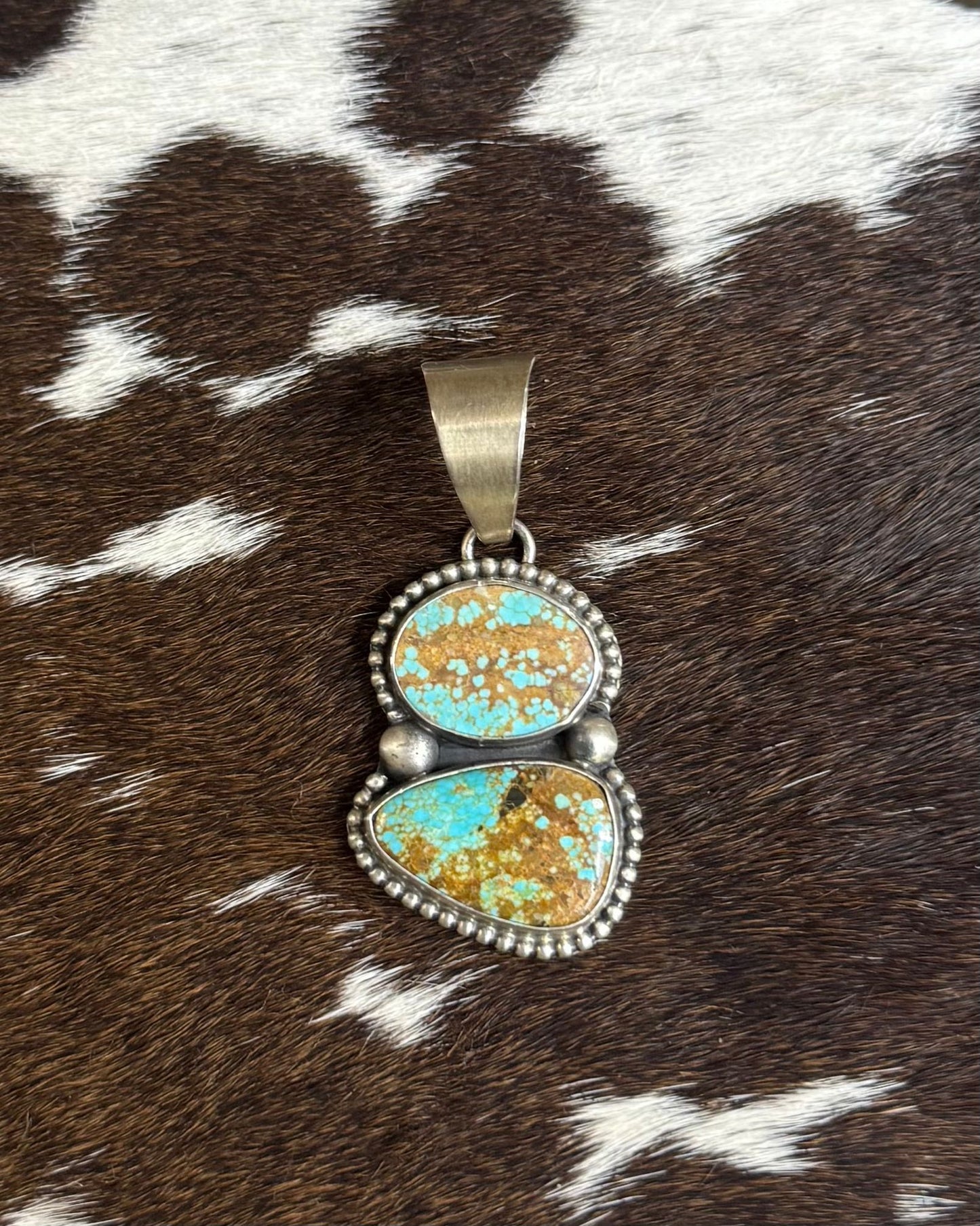 #8 Double Stone Pendant *Native