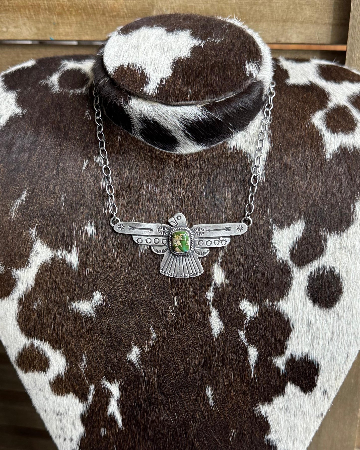 22” Sonoran Thunderbird Necklace *Native