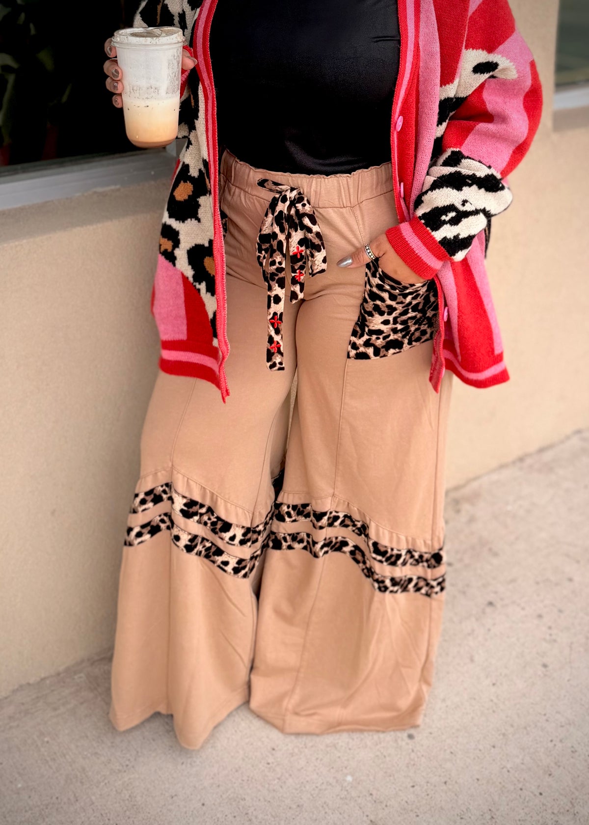 Leopard Chevron Lounge Pants