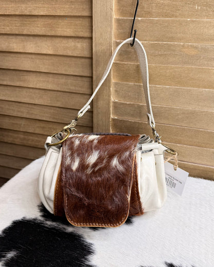 Mini Cowhide Bucket Bag