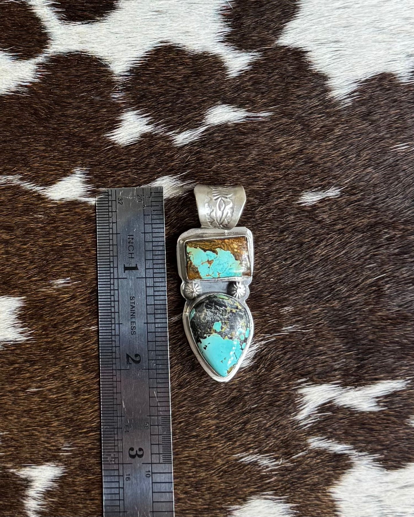 2 Stone Pendant *Native