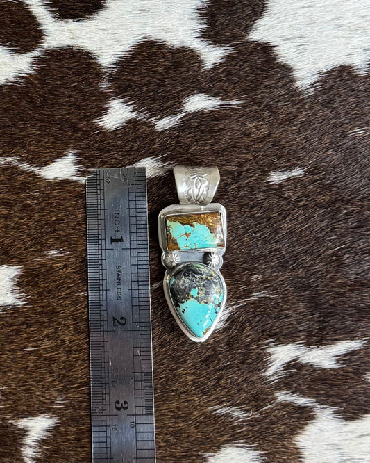 2 Stone Pendant *Native