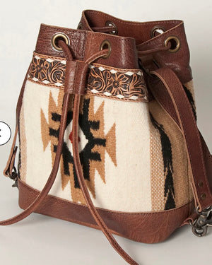 AD Saddle Blanket Bucket Bag