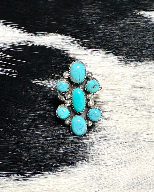Turquoise Princess Ring *Stone Varies