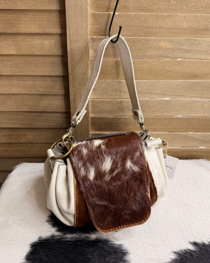 Mini Cowhide Bucket Bag