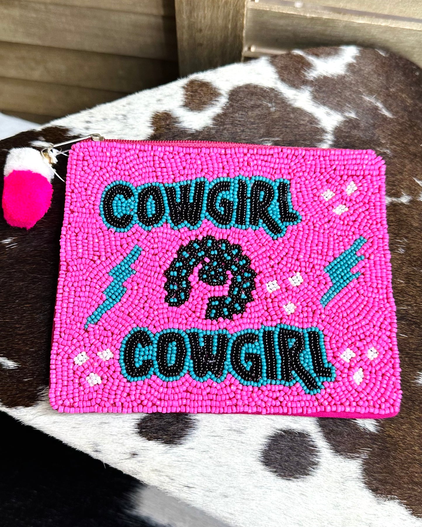 Pink Cowgirl Coin Pouch