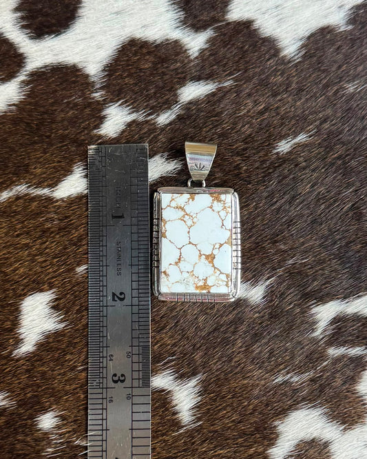 Wild Horse Rectangle Pendant *Native
