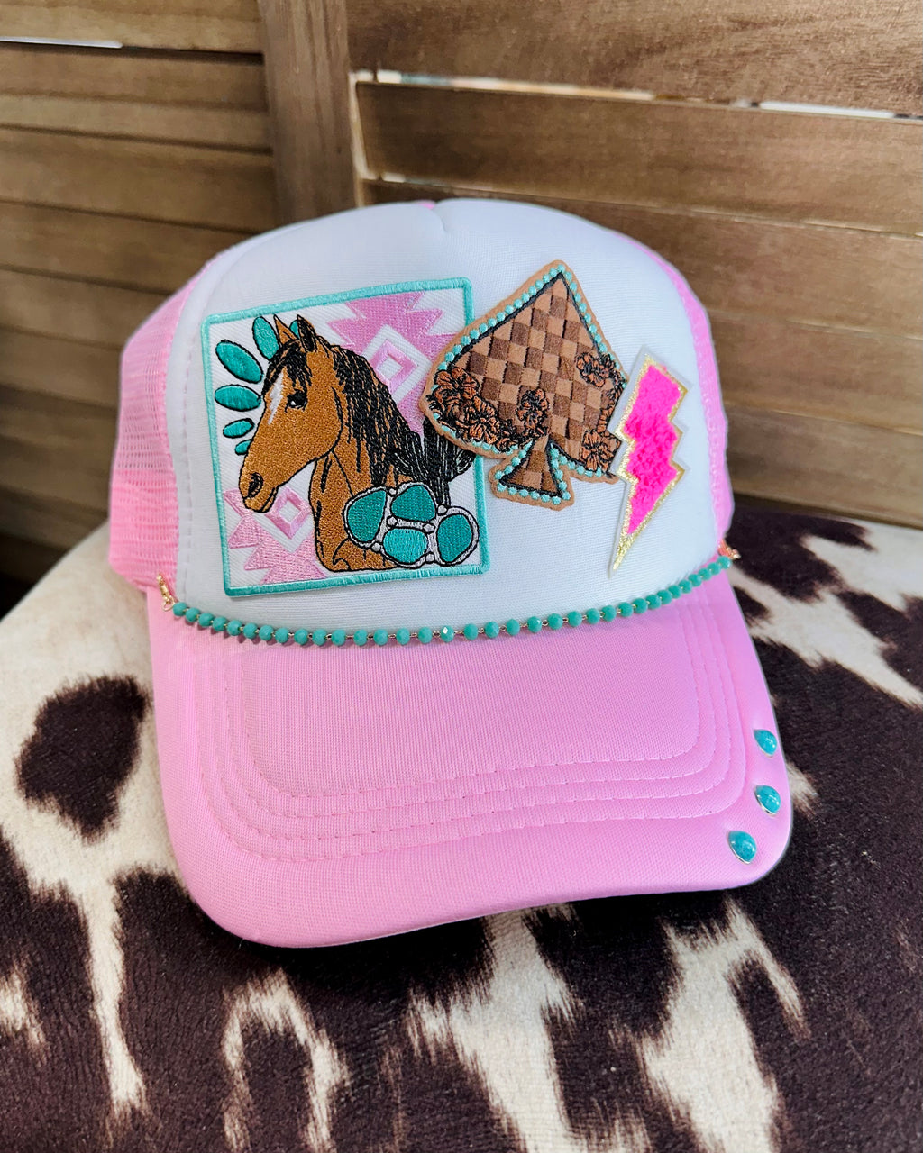 Pink Pony Trucker Hat