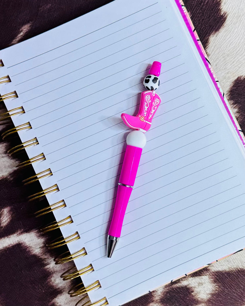Pink Boot Pen